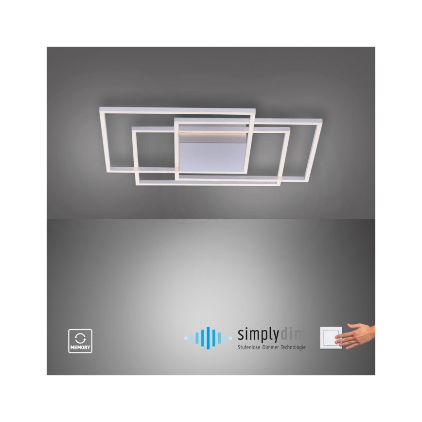 Paul Neuhaus 8256-55 - Φως οροφής dimmer LED INIGO 3xLED/16W/230V