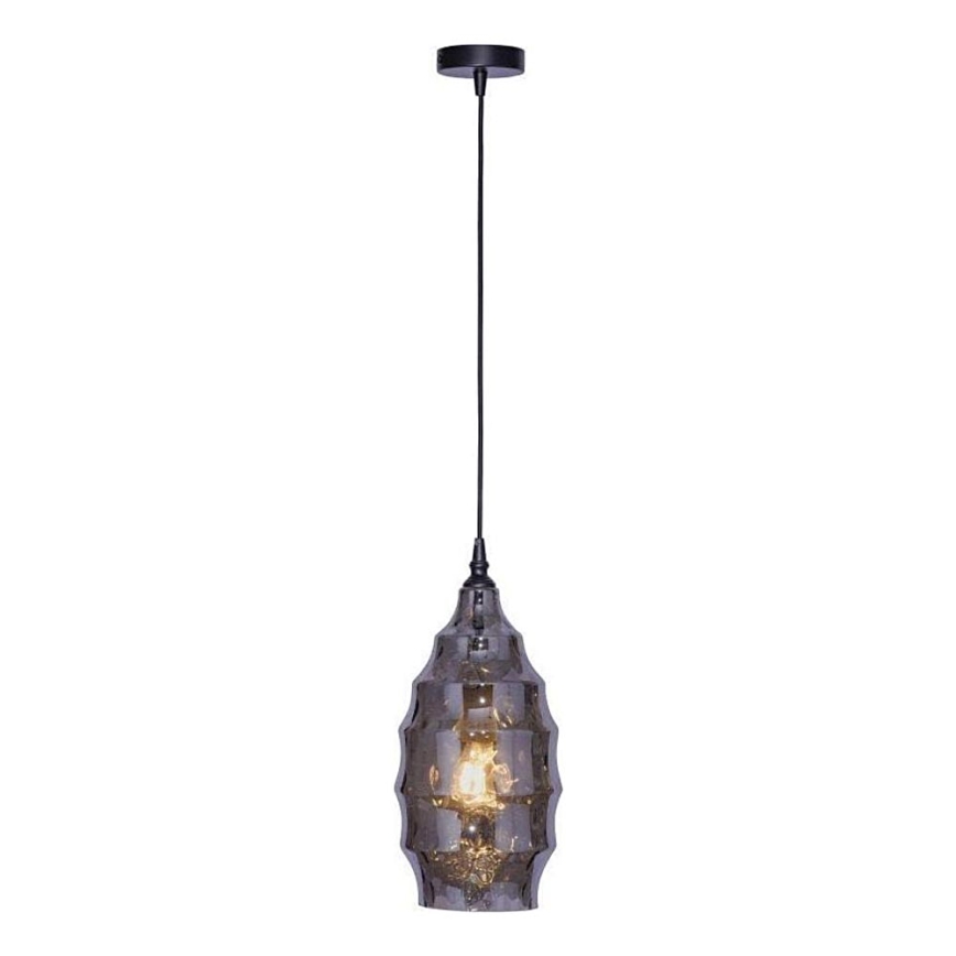 Paul Neuhaus 8267-25 - Κρεμαστό φωτιστικό οροφής SCARLETT 1xE27/60W/230V διάμετρος 19 cm μαύρο