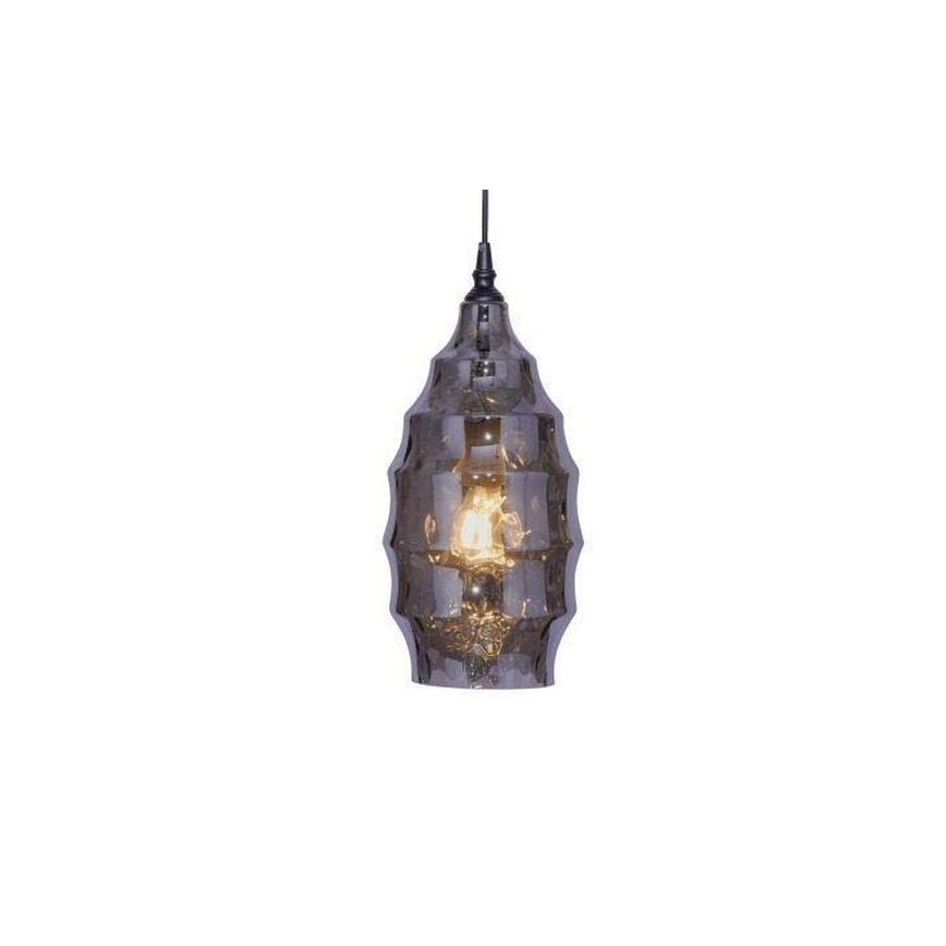 Paul Neuhaus 8267-25 - Κρεμαστό φωτιστικό οροφής SCARLETT 1xE27/60W/230V διάμετρος 19 cm μαύρο