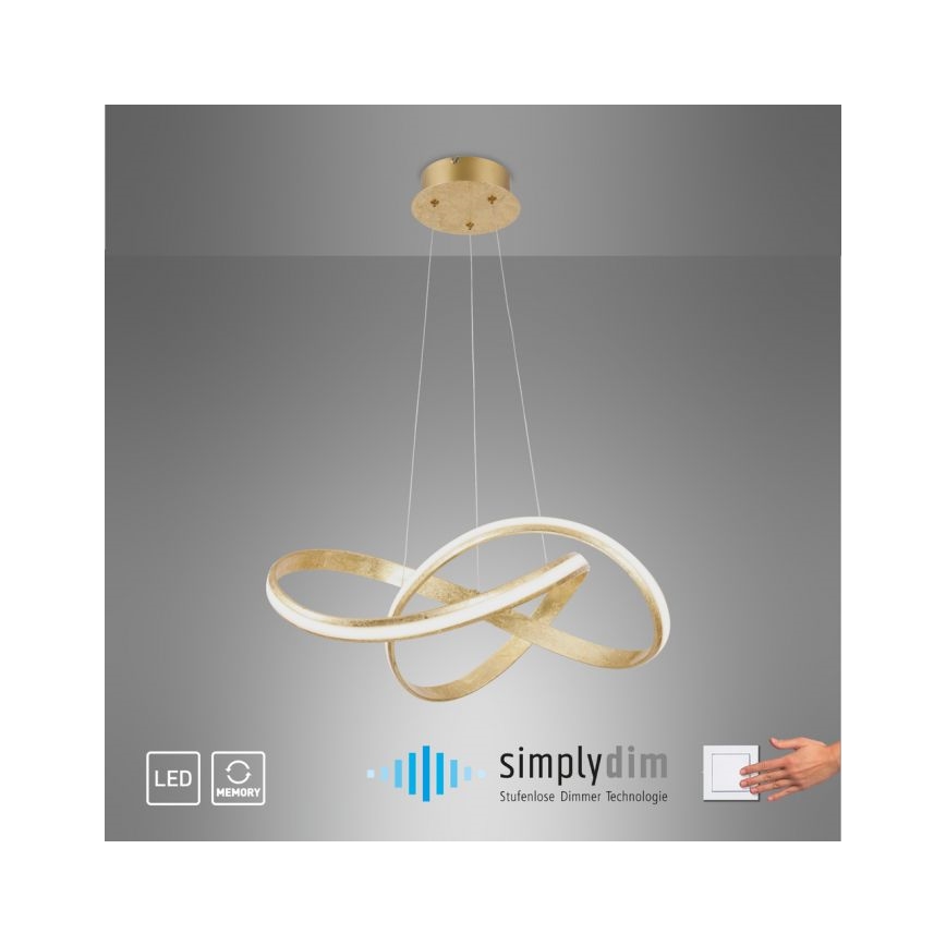 Paul Neuhaus 8291-12 - Led Dimmable κρεμαστό φωτιστικό οροφής MELINDA LED/30W/230V
