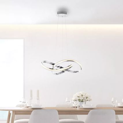 Paul Neuhaus 8291-17 - Ρυθμιζόμενο LED φωτιστικό οροφής με καλώδιο MELINDA LED/30W/230V