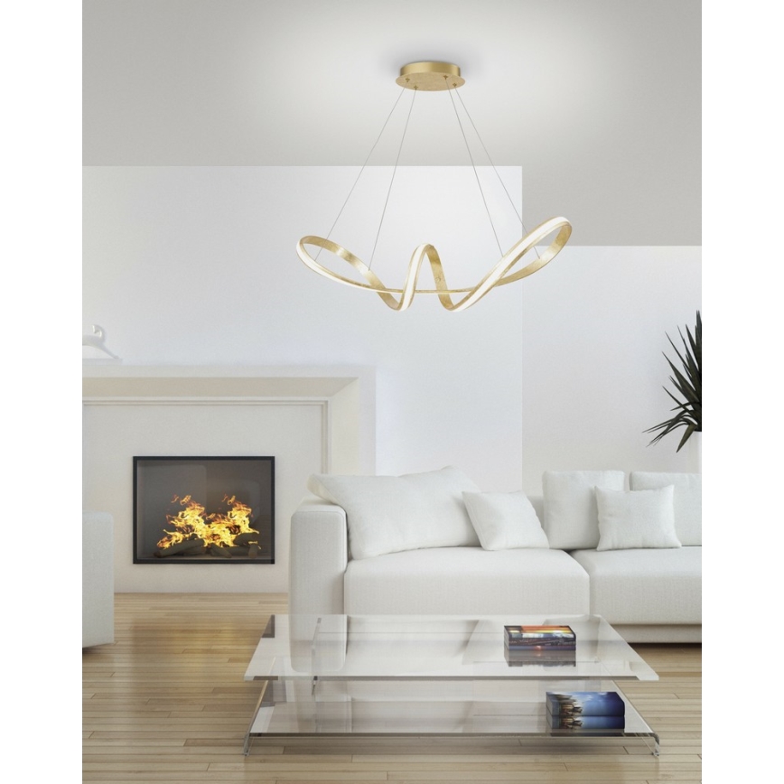 Paul Neuhaus 8292-12 - Led Dimmable κρεμαστό φωτιστικό οροφής MELINDA LED/38W/230V