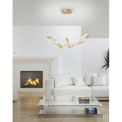 Paul Neuhaus 8292-12 - Led Dimmable κρεμαστό φωτιστικό οροφής MELINDA LED/38W/230V