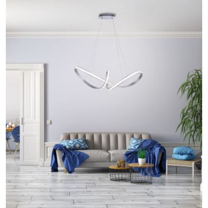 Paul Neuhaus 8292-55 - Led Dimmable κρεμαστό φωτιστικό οροφής MELINDA 1xLED/38W/230V