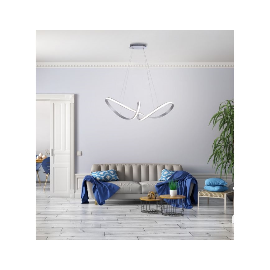 Paul Neuhaus 8292-55 - Led Dimmable κρεμαστό φωτιστικό οροφής MELINDA 1xLED/38W/230V