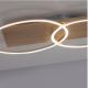 Paul Neuhaus 8329-79 - Πλαφονιέρα ντιμαριζόμενη  LED PALMA LED/26W/230V 2700-5000K πεύκο + τηλεχειριστήριο