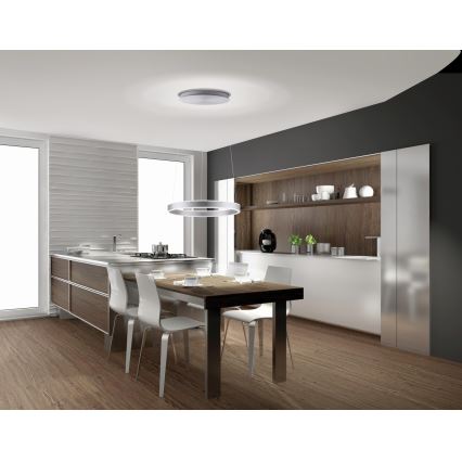 Paul Neuhaus 8361-55 - LED Dimmable πολύφωτο κρεμαστό με αισθητήρα ARINA LED/27W/230V