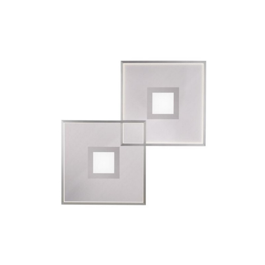 Paul Neuhaus 8378-55 - LED Dimmable φωτιστικό οροφής AMARA LED/45W/230V γυαλιστερό χρώμιο + τηλεχειριστήριο