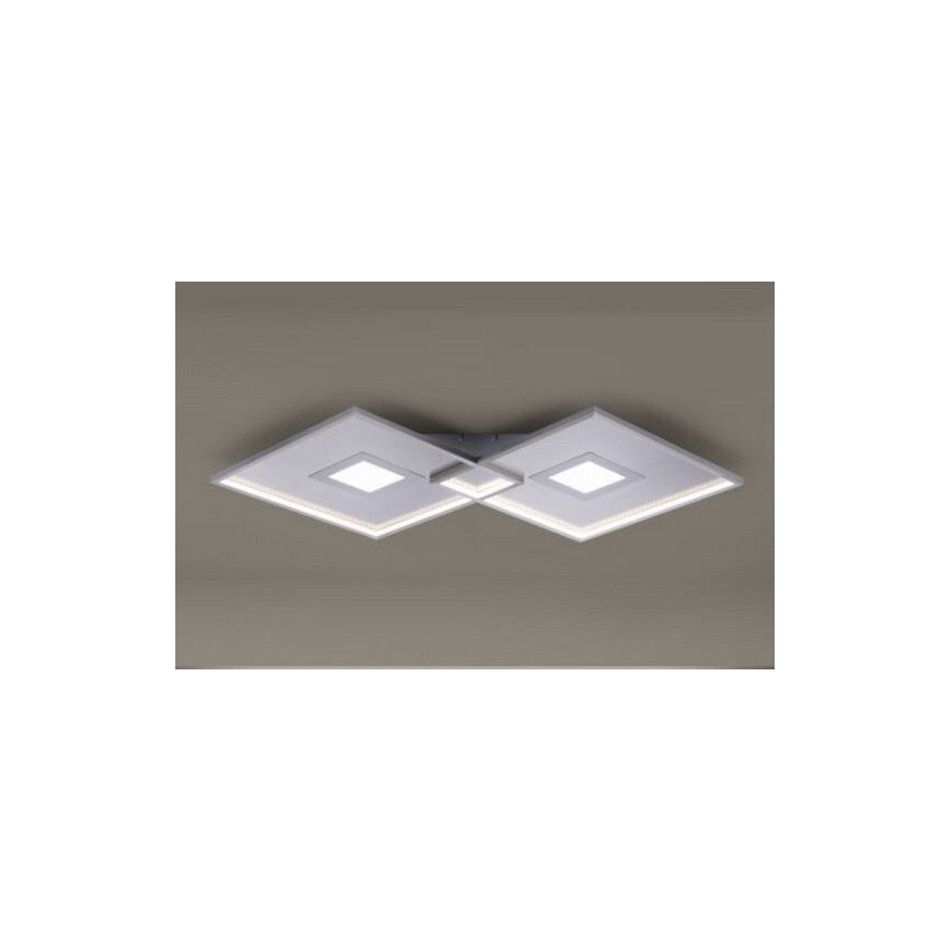Paul Neuhaus 8378-55 - LED Dimmable φωτιστικό οροφής AMARA LED/45W/230V γυαλιστερό χρώμιο + τηλεχειριστήριο