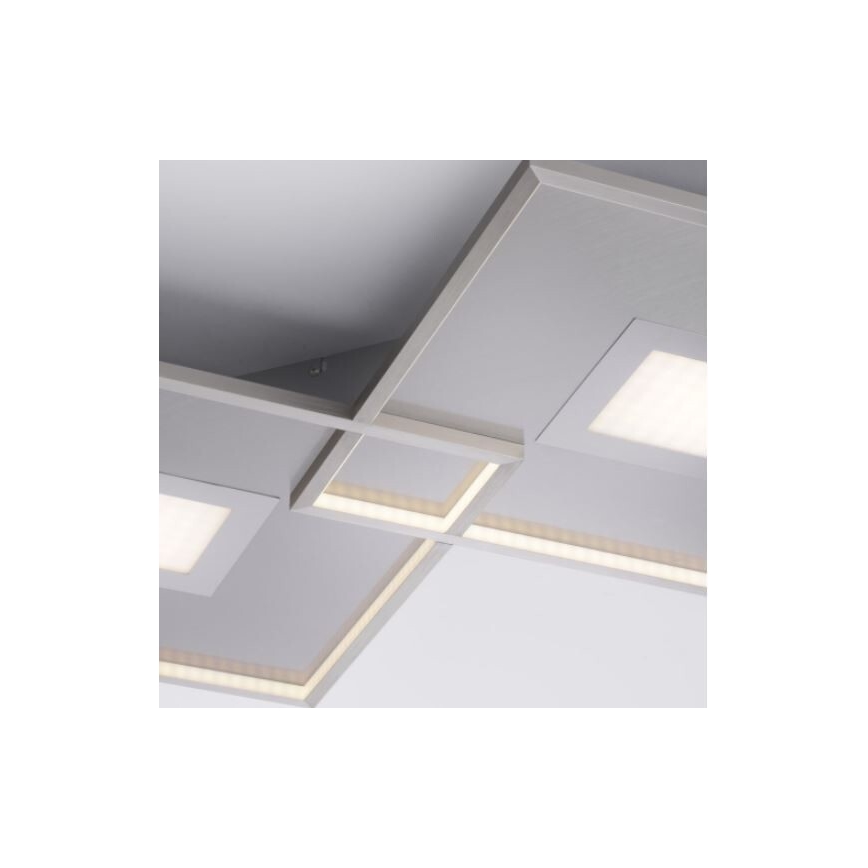 Paul Neuhaus 8378-55 - LED Dimmable φωτιστικό οροφής AMARA LED/45W/230V γυαλιστερό χρώμιο + τηλεχειριστήριο