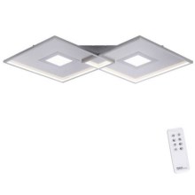 Paul Neuhaus - 8378-55 - Φωτιστικό οροφής LED Dimmable AMARA LED/45W/230V + RC χρώμιο