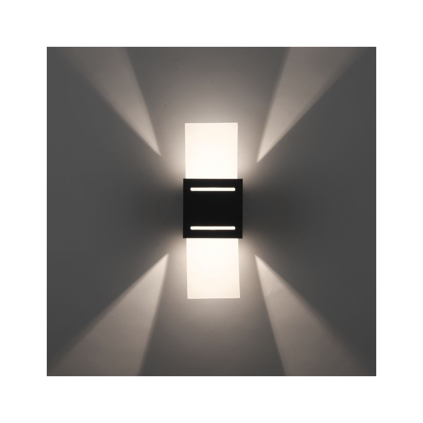 Paul Neuhaus 9007-13 - Φωτιστικό τοίχου ORMA 1xG9/40W/230V μαύρο