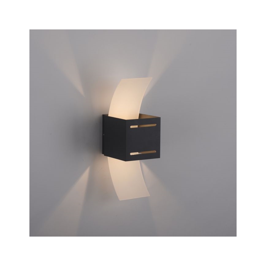 Paul Neuhaus 9007-13 - Φωτιστικό τοίχου ORMA 1xG9/40W/230V μαύρο