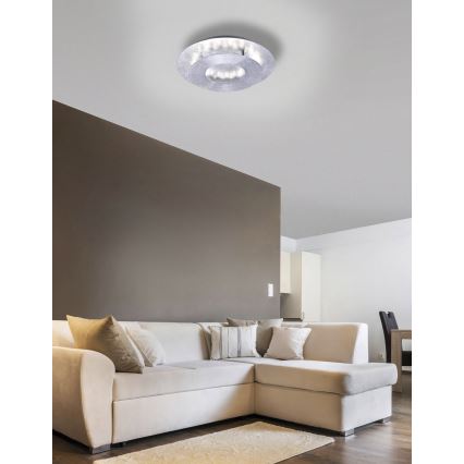 Paul Neuhaus 9011-21 - LED Φωτιστικό οροφής NEVIS LED/6W/230V ασημί