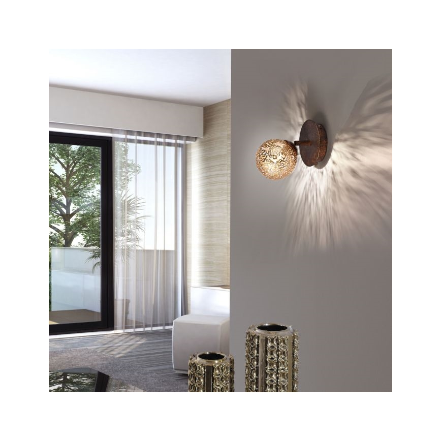 Paul Neuhaus 9031-48 - Σποτ τοίχου GRETA 1xG9/40W/230V