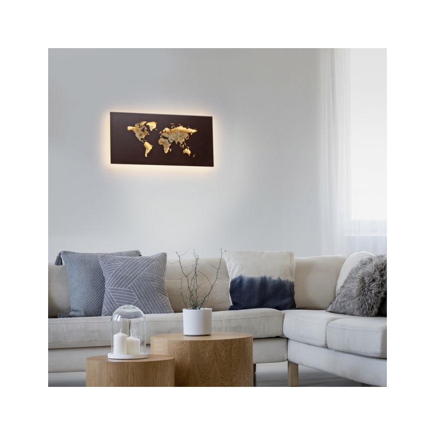 Paul Neuhaus 9056-48 - Διακοσμητικό φωτιστικό τοίχου LED MAP LED/25W/230V 3000K