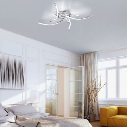 Paul Neuhaus 9144-55 - LED Dimmable πλαφονιέρα οροφής POLINA LED/27W/230V