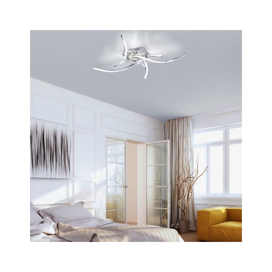 Paul Neuhaus 9144-55 - LED Dimmable πλαφονιέρα οροφής POLINA LED/27W/230V