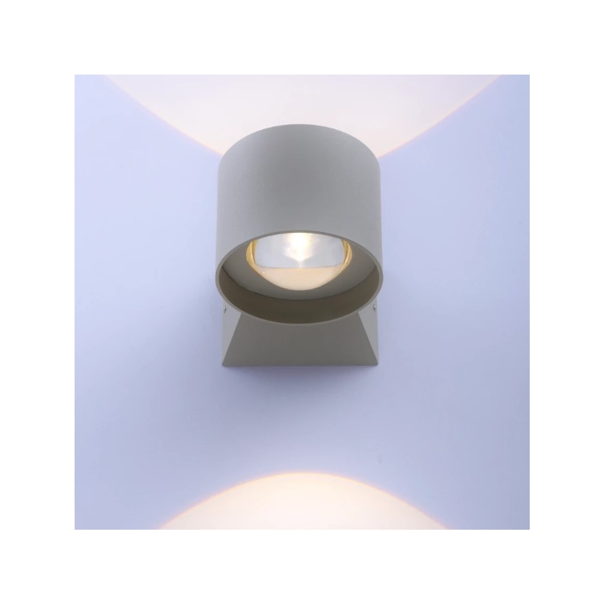 Paul Neuhaus 9441-21 - Εξωτερικό φωτιστικό τοίχου LED TIMO 2xLED/2W/230V IP54