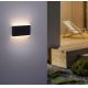 Paul Neuhaus 9483-13 - LED Dimmable φωτιστικό τοίχου εξωτερικού χώρου ELSA 2xLED/5,5W/230V IP65