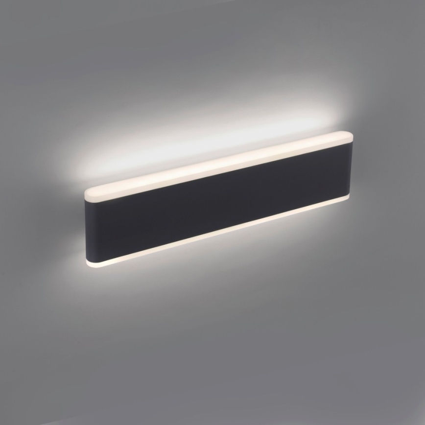 Paul Neuhaus 9484-13 - Φωτιστικό τοίχου LED εξωτερικού χώρου με ρύθμιση φωτισμού ELSA 2xLED/9W/230V IP65