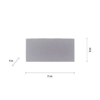 Paul Neuhaus 9488-21 - LED Εξωτερικό φωτιστικό τοίχου CARLO 6xLED/0,8W/230V IP54