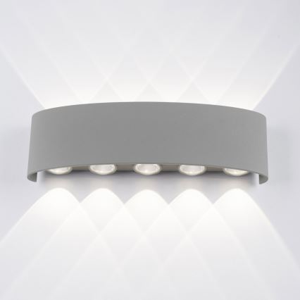 Paul Neuhaus 9489-21- LED Εξωτερικό φωτιστικό τοίχου CARLO 10xLED/0,8W/230V IP54