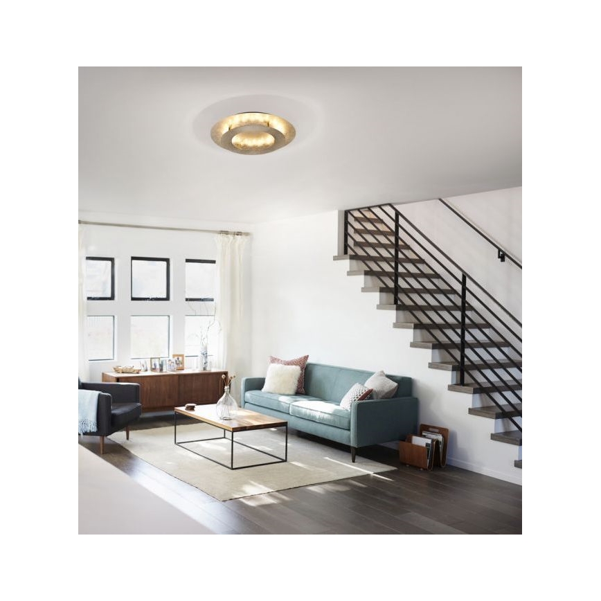 Paul Neuhaus 9620-12 - Φωτιστικό οροφής LED NEVIS LED/18W/230V χρυσό