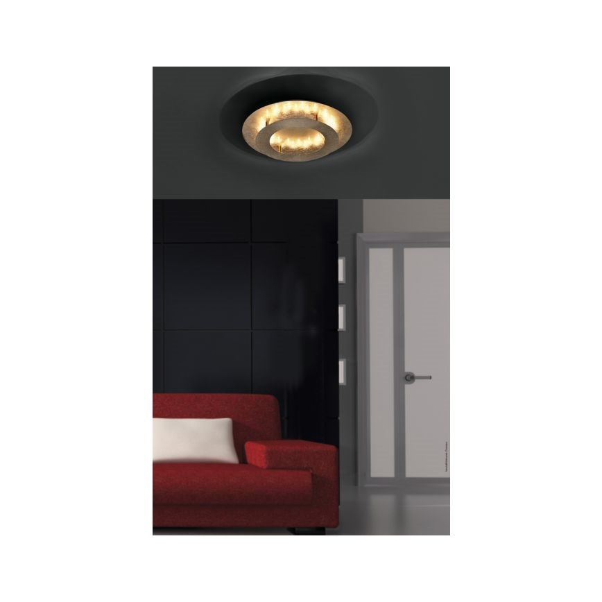Paul Neuhaus 9620-12 - Φωτιστικό οροφής LED NEVIS LED/18W/230V χρυσό