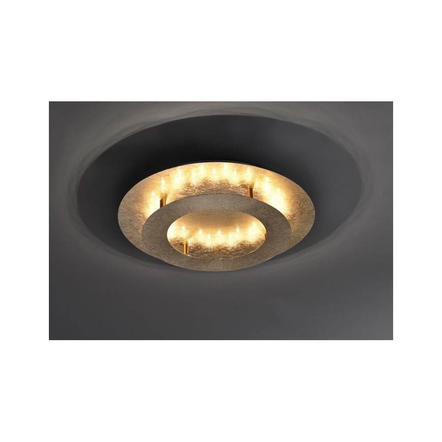 Paul Neuhaus 9620-12 - Φωτιστικό οροφής LED NEVIS LED/18W/230V χρυσό