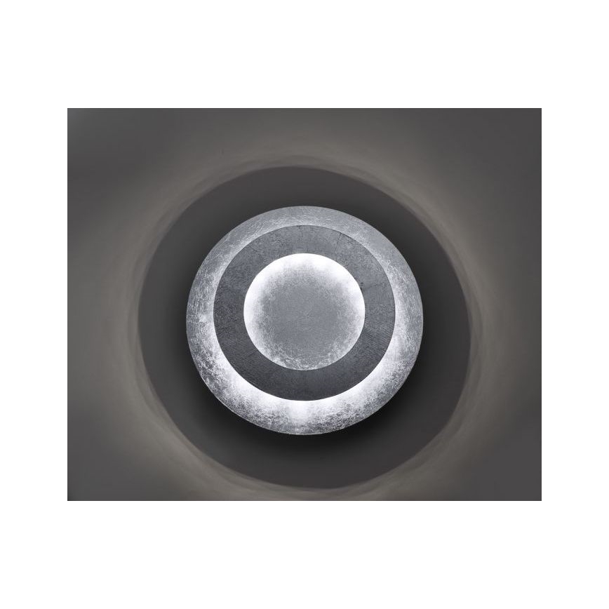 Paul Neuhaus 9620-21 - Φωτιστικό οροφής LED NEVIS LED/18W/230V ασημί