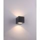 Paul Neuhaus 9698-13 -LED Φωτιστικό τοίχου εξωτερικού χώρου ORANGE 2xLED/5,4W/230V IP65