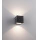 Paul Neuhaus 9698-13 -LED Φωτιστικό τοίχου εξωτερικού χώρου ORANGE 2xLED/5,4W/230V IP65