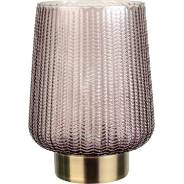 Paulmann 48137 - LED-1xE27/0,8W Eπιτραπέζια λάμπα GLAMOUR 3xAA/4,5V ροζ