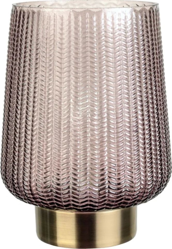 Paulmann 48137 - LED-1xE27/0,8W Eπιτραπέζια λάμπα GLAMOUR 3xAA/4,5V ροζ