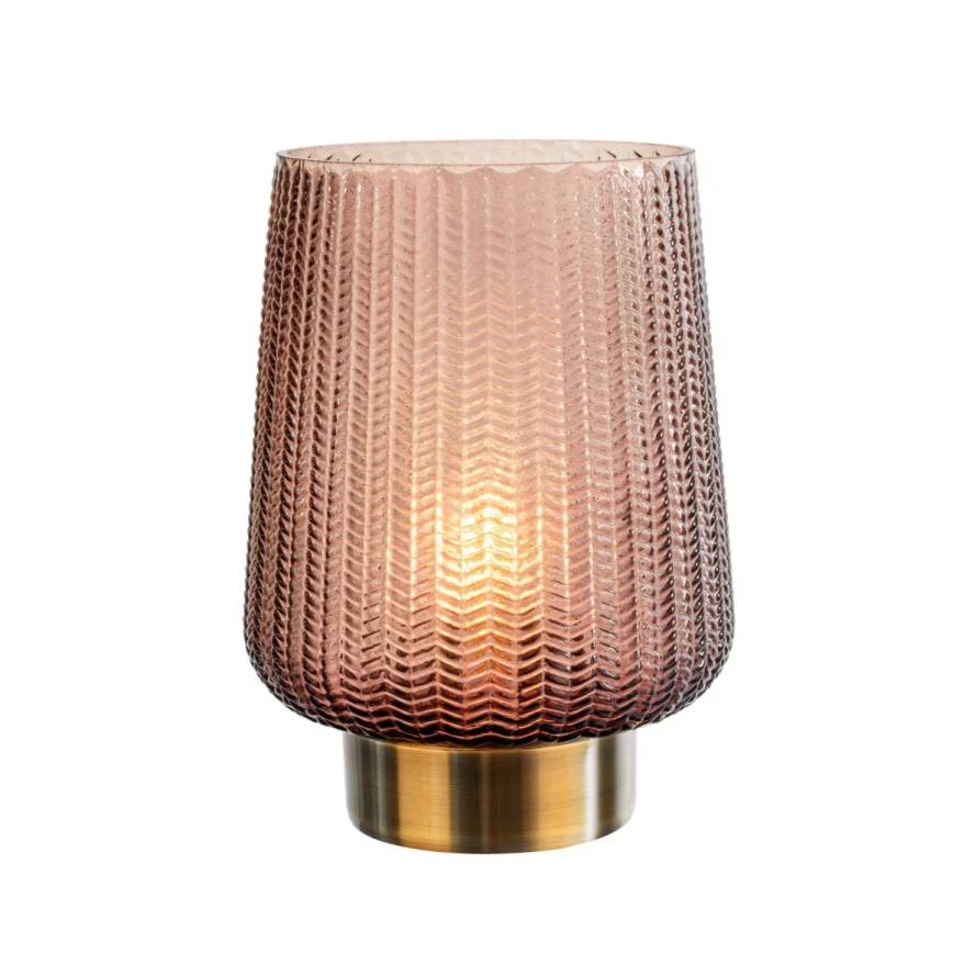 Paulmann 48137 - LED-1xE27/0,8W Eπιτραπέζια λάμπα GLAMOUR 3xAA/4,5V ροζ