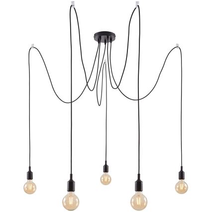 Paulmann 50389 - Κρεμαστό φωτιστικό οροφής NEORDIC 5xE27/20W/230V spider