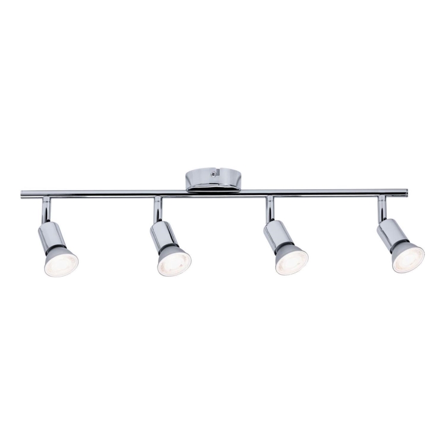 Paulmann 66753 - 4xGU10/10W IP44 Φωτιστικό σποτ μπάνιου CAROLINA 230V