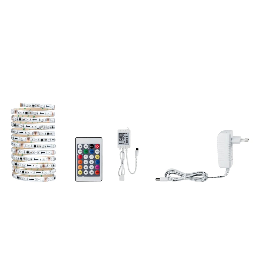Paulmann 70481 - LED RGBW/9,6W Dimmable ταινία DIGITAL 3 m 230V + τηλεχειριστήριο