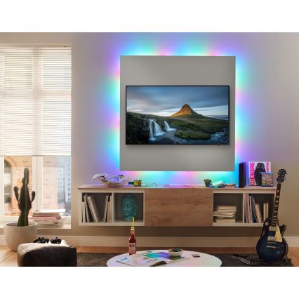 Paulmann 70514 - LED RGB/15W Dimmable ταινία SIMPLED 7,5m 230V + τηλεχειριστήριο