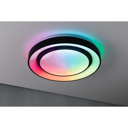 Paulmann 70545 - LED RGBW/38,5W Dimmable φωτιστικό οροφής RAINBOW 230V 3000-6500K + τηλεχειριστήριο