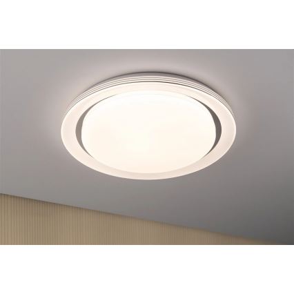 Paulmann 70547 - LED RGBW/38,5W Dimmable φωτιστικό οροφής RAINBOW 230V 3000-6500K + τηλεχειριστήριο