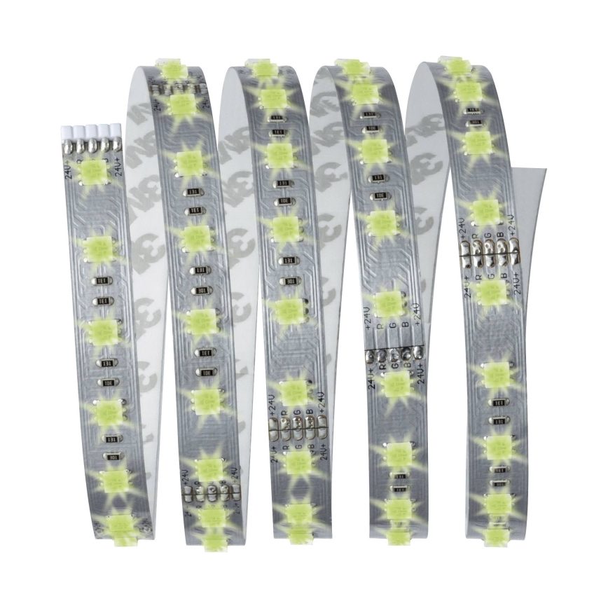 Paulmann 70587 - LED RGB/20W Dimmable ταινία MAXLED 1,5m 230V + τηλεχειριστήριο