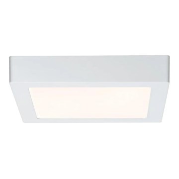 Paulmann 70645 - LED/12,5W Φωτιστικό οροφής LUNAR 230V 22,5x22,5 cm λευκό