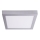 Paulmann 70650 - LED/17W Φωτιστικό οροφής LUNAR 230V 30x30 cm ματ χρώμιο