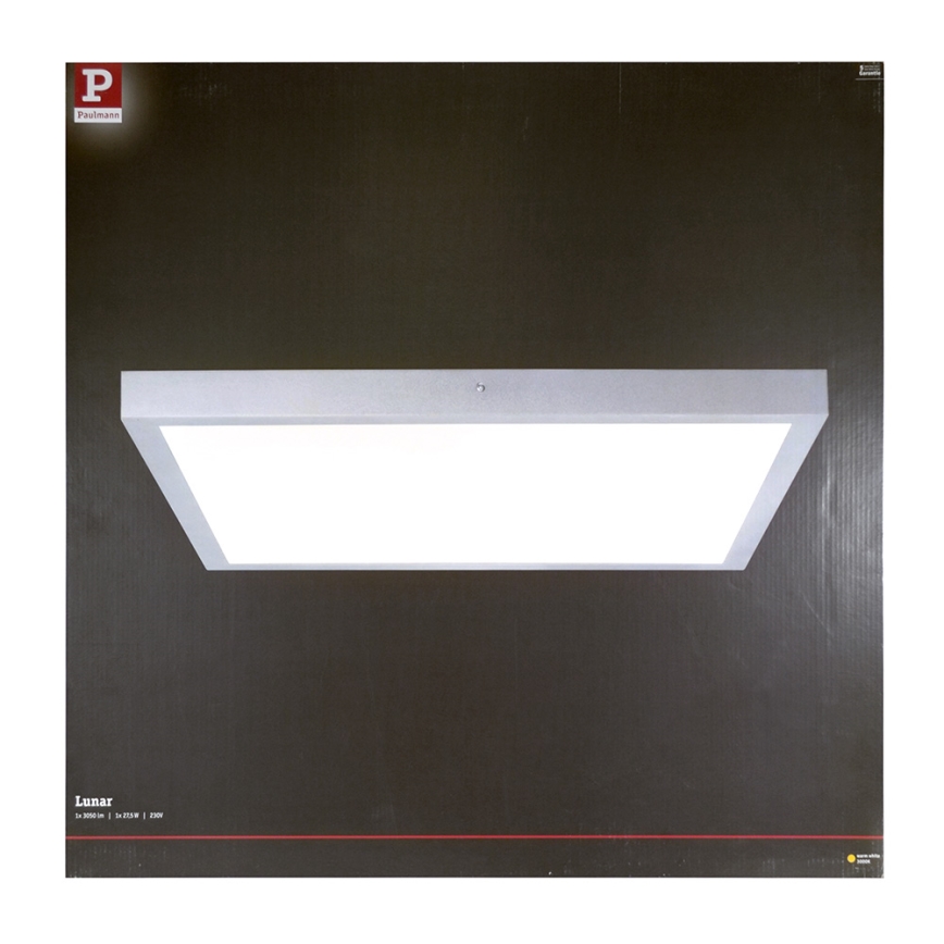 Paulmann 70652 - LED/30W Φως οροφής LUNAR 230V