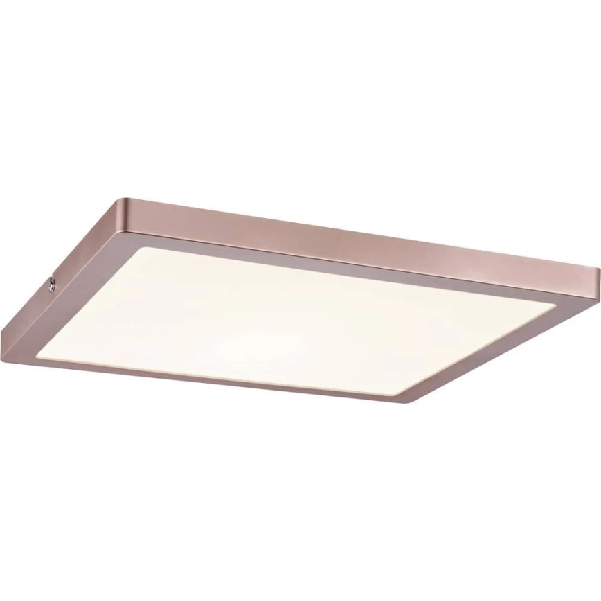 Paulmann 70873 - LED/24W Πάνελ dimming ATRIA 230V 2700K 30x30 cm Ροζ χρυσό