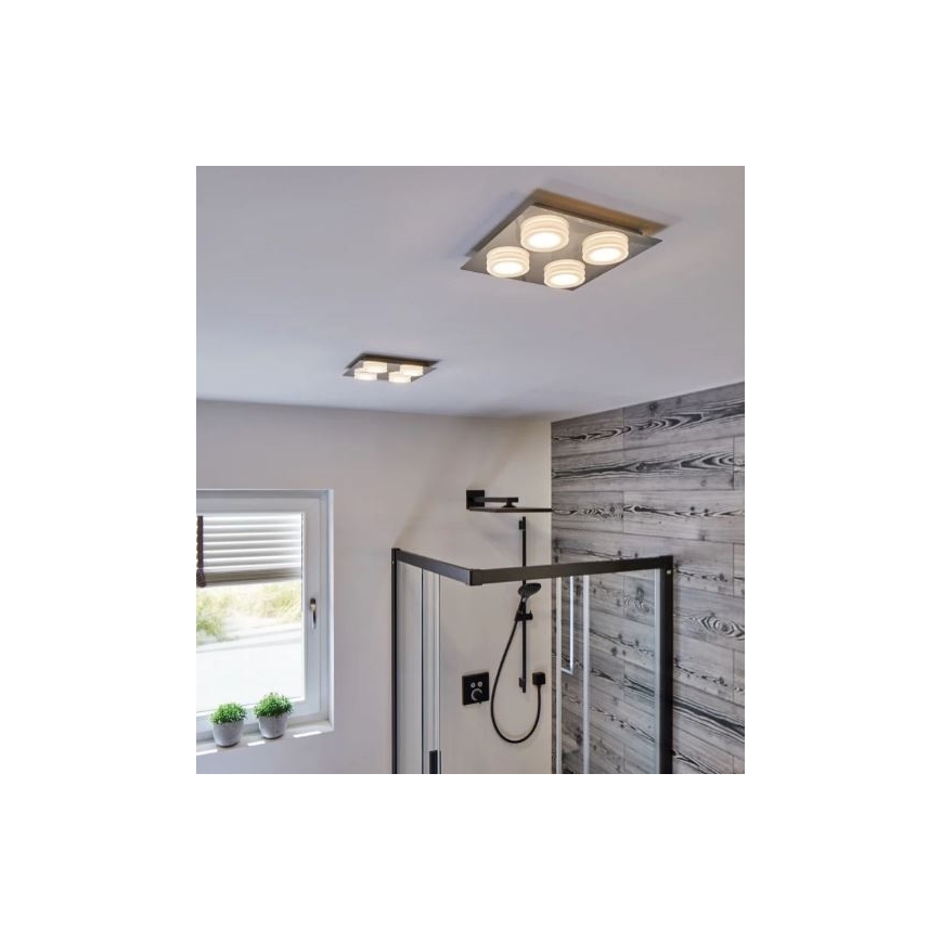 Paulmann 70875 - Φωτιστικό οροφής μπάνιου 4xLED/5W IP23 DORADUS 230V