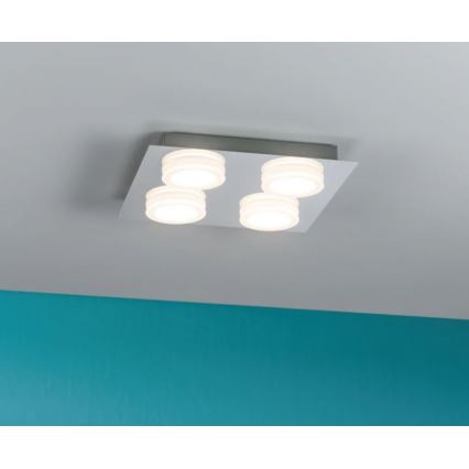 Paulmann 70875 - Φωτιστικό οροφής μπάνιου 4xLED/5W IP23 DORADUS 230V