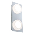 Paulmann 70883 - Επιτοίχιο φωτιστικό μπάνιου DORADUS, 2xLED/4,7W, IP23, 230V